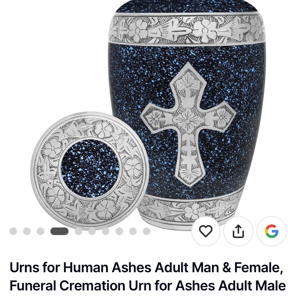 Mosaic urn